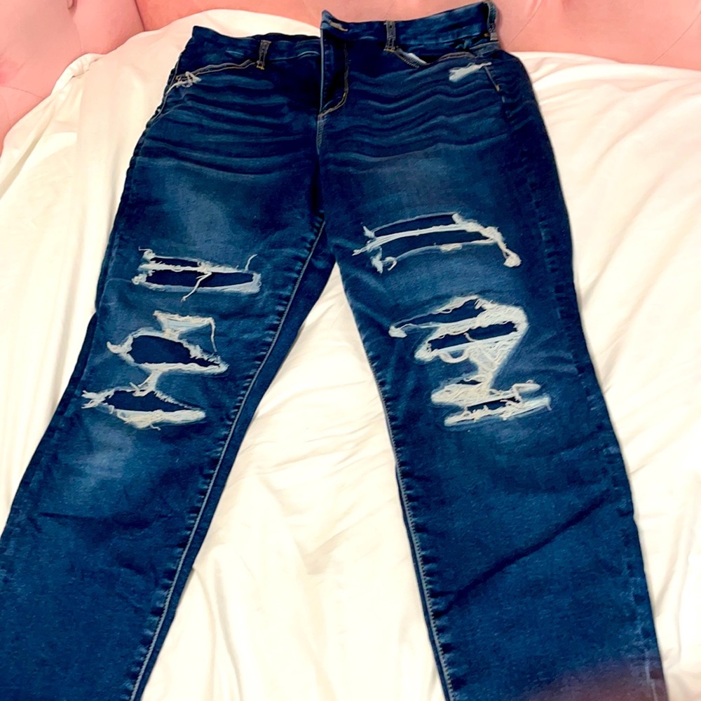 Curvy high rise jegging